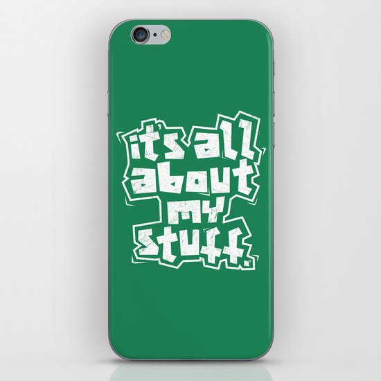 All about it. iPhone Skin