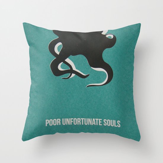 Disney Villains- Ursula Throw Pillow