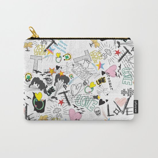 Pop Art ( Cartoon Pattern) V2 Carry-All Pouch