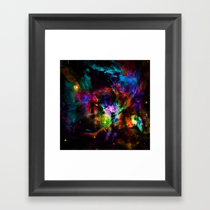 galaxy iii Framed Art Print