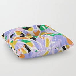 flowery pattern Floor Pillow