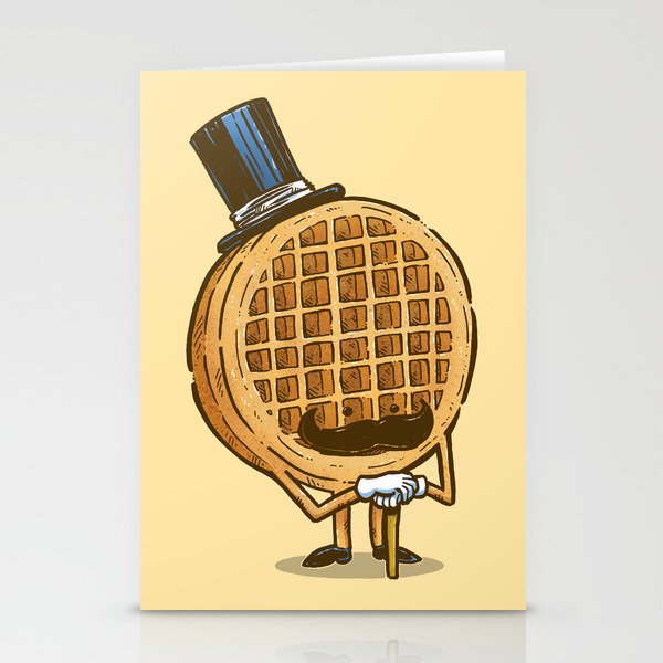 The Fancy Waffle Stationery Cards