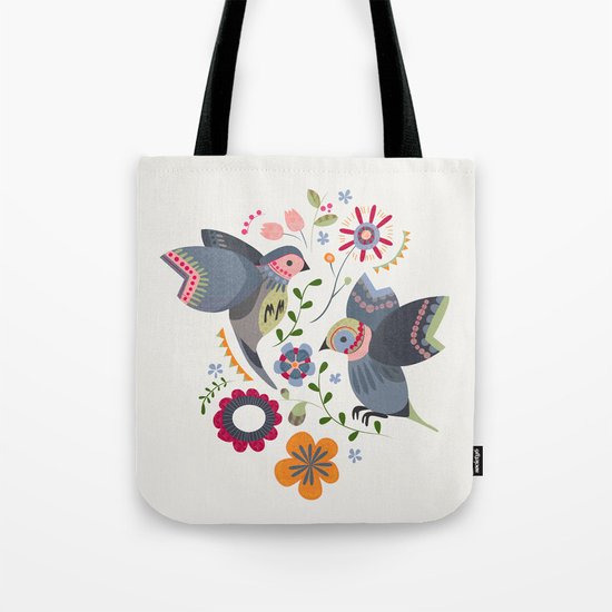 Spring Bird Tote Bag