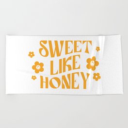 Sweet Like Honey Beach Towel