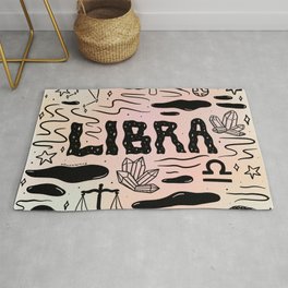 Celestial Libra Area & Throw Rug