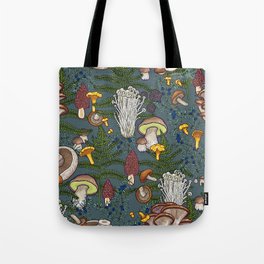 mushroom forest Tote Bag
