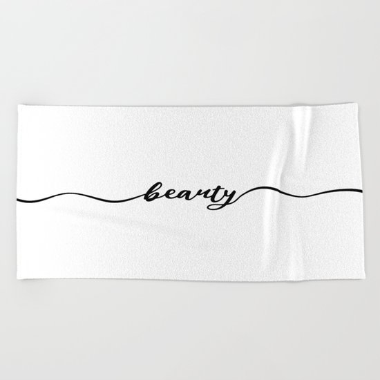Beauty Beach Towel