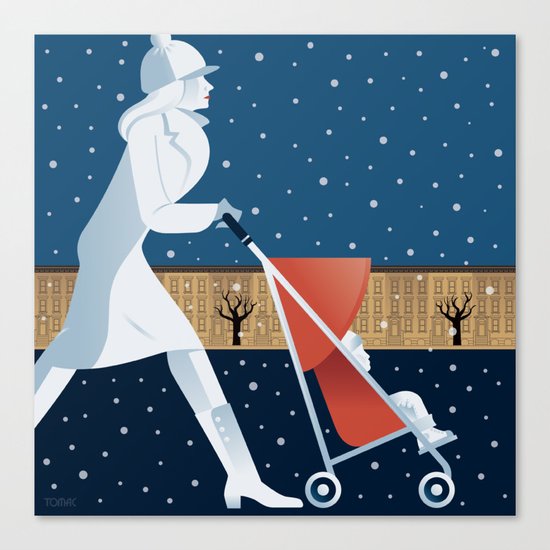 Park Slope Canvas Print