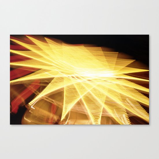Filament Star Canvas Print