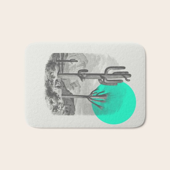 Cacti Bath Mat