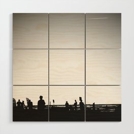 Beach on the Baltic Sea. Wood Wall Art