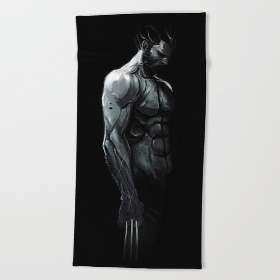 Wolverine Beach Towel