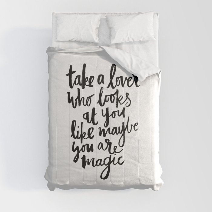 take a lover Comforter