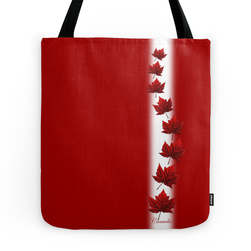 Canada Souvenirs Tote Bag by artist_kim_hunter