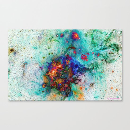 Everything is nothing 9 (therefore it was beautiful) Canvas Print