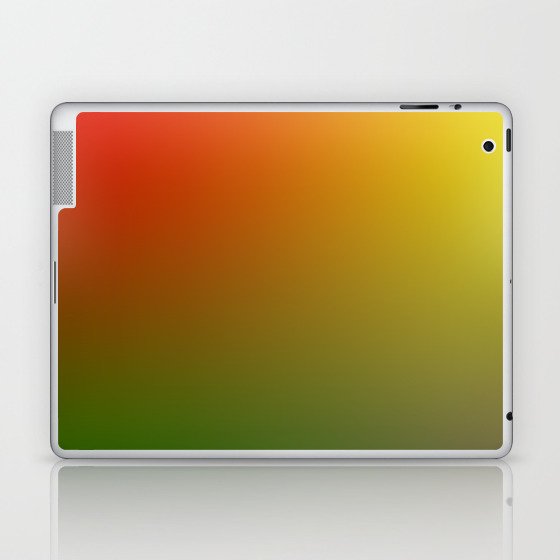 85 Rainbow Gradient Colour Palette 220506 Aura Ombre Valourine Digital Minimalist Art Laptop & iPad Skin