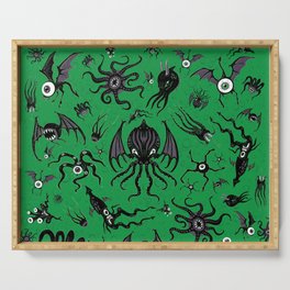 Cosmic Horror Critters Serving Tray