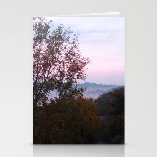 Mist of Dawn Stationery Cards