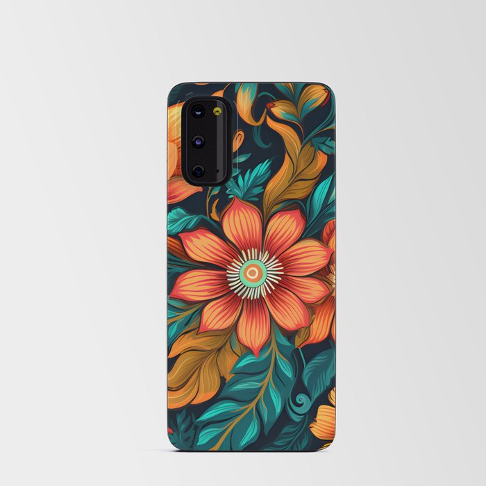 Boho Chic Floral Interior Design - Bring Nature's Beauty Indoors Android Card Case