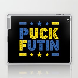 Puck Futin Fuck Putin Ukrainian War Laptop Skin