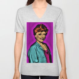 The Golden Girls: Blanche Devereaux V Neck T Shirt