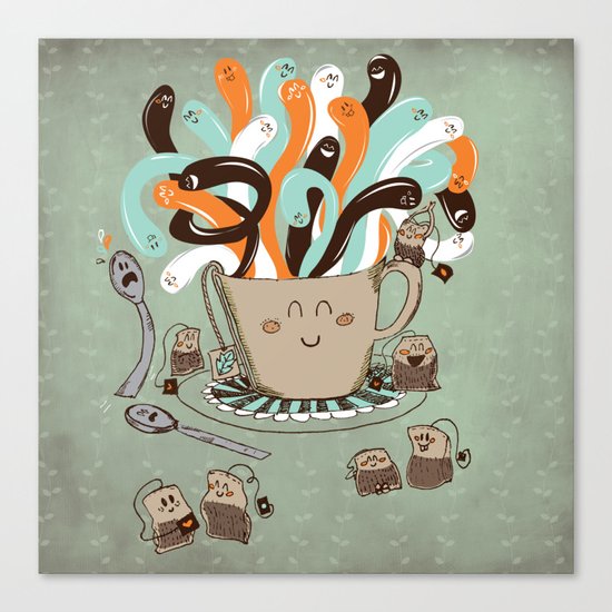 Tea Time Canvas Print