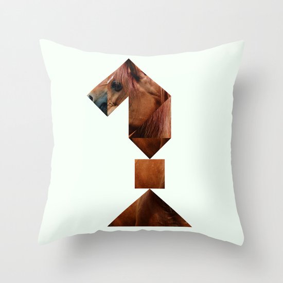 KNIGHT Throw Pillow