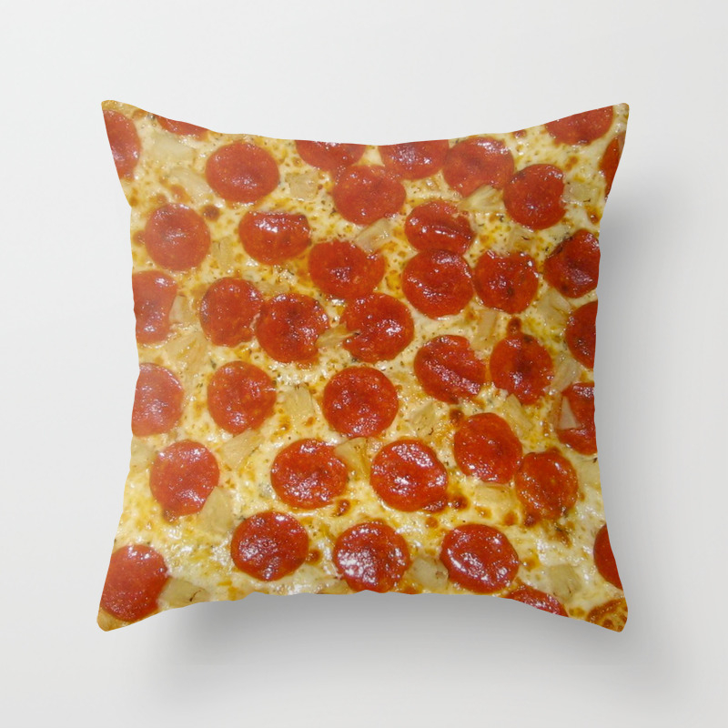 Pizza Throw Pillow By Celeblegs Society6