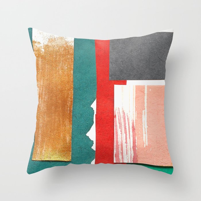 Red and teal hotsell throw pillows