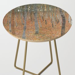 Gustav Klimt - Beech Forest Buchenwald I Side Table
