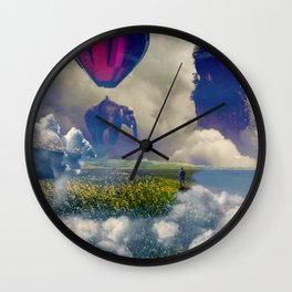 Let Yourself Be Guided Wall Clock
