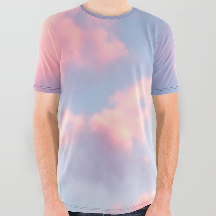 Whimsical Sky All Over Graphic Tee