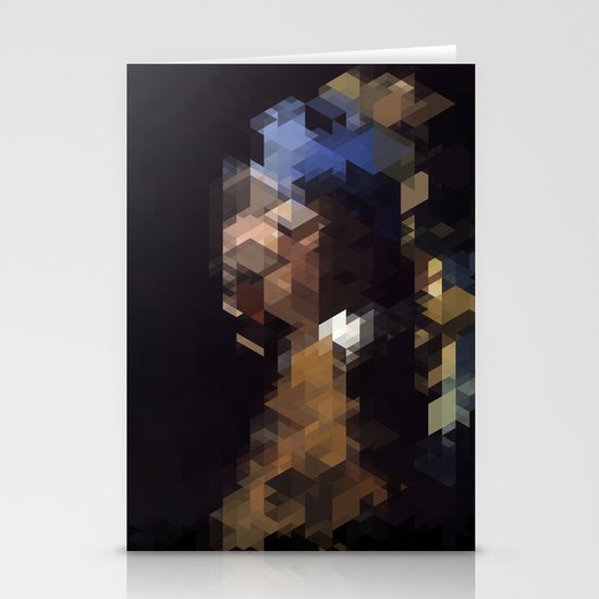 Panelscape Iconic - Girl with a Pearl Earring Stationery Cards