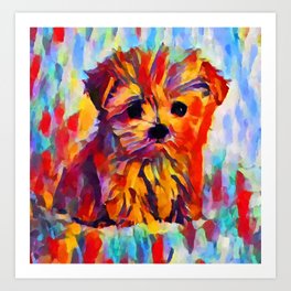 Yorkshire Terrier Art Print