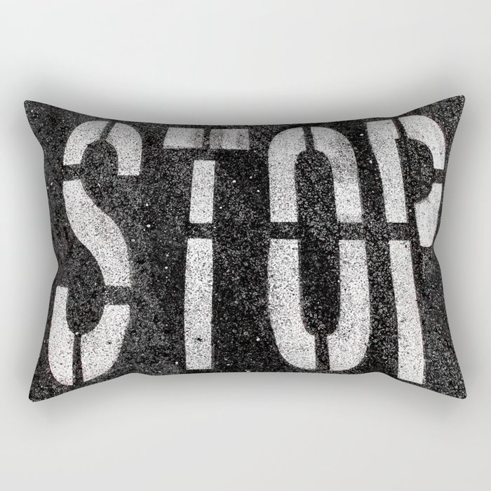 STOP Rectangular Pillow