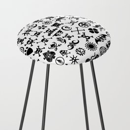 One Piece Jolly Roger Counter Stool