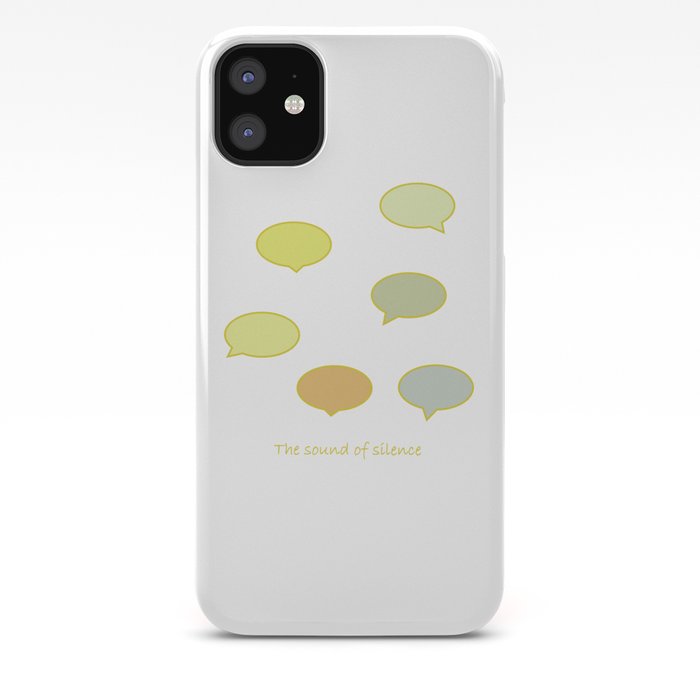 Sound Of Silence iPhone 11 case Sound Of Silence iPhone 11 case