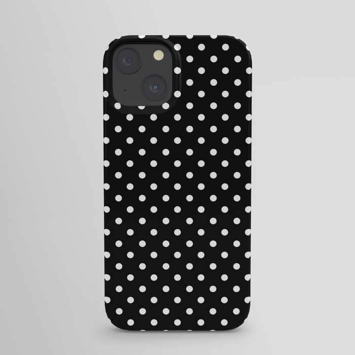 Black and White Christmas Pattern 3 iPhone Case