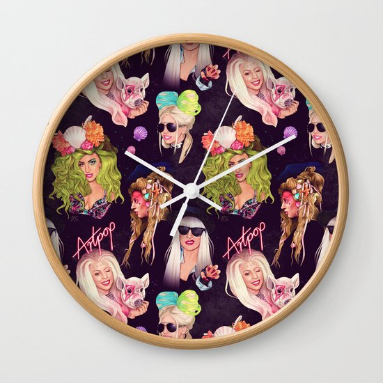 Creative Rebellion Wall Clock
