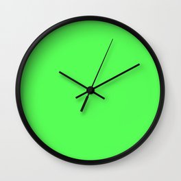 Monochrom green 85-255-85 Wall Clock