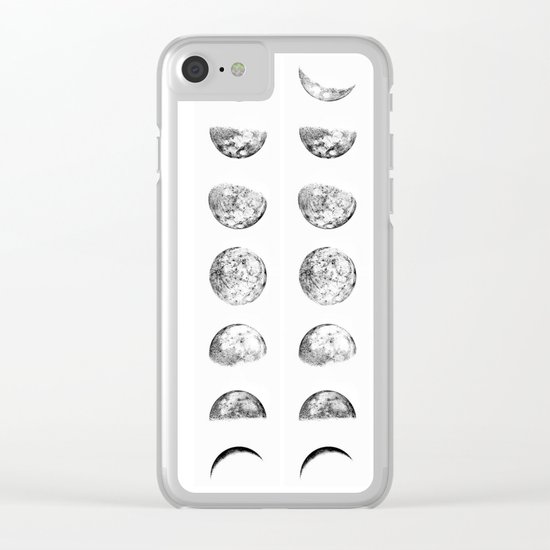 The Moon Clear iPhone Case
