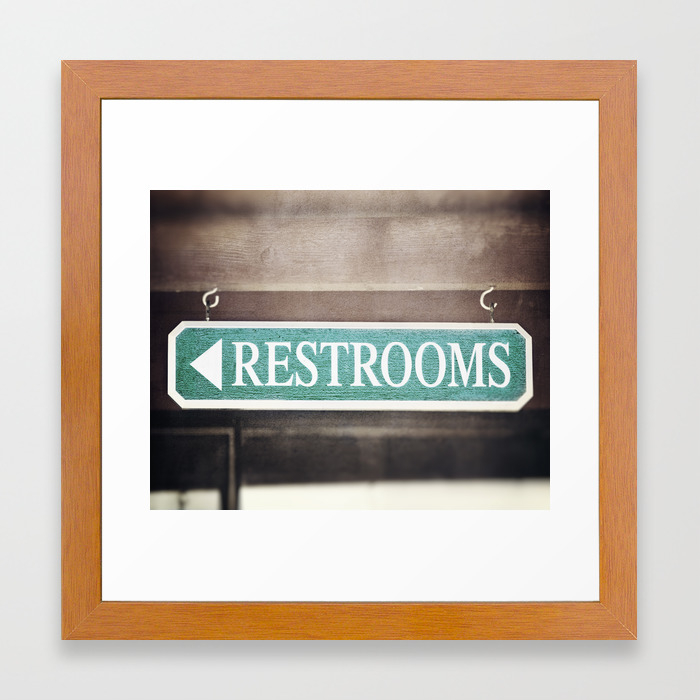 Bathroom Photography Art Teal Brown Powder Room Turquoise Bath Decor Aqua Brown Framed Art Print By Carolyncochrane Society6