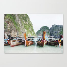 Water Taxis Canvas Print