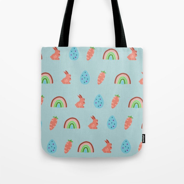 Cute Easter Bunny Pattern  Tote Bag