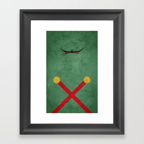 Martian Manhunter Framed Art Print