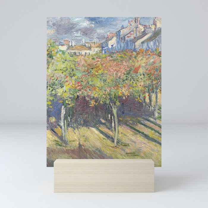 Les Tilleuls à Poissy by Claude Monet Mini Art Print