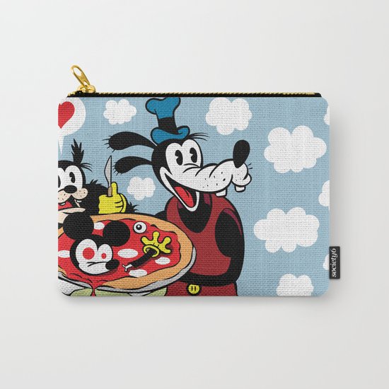 MICKEY'S PIZZA Carry-All Pouch