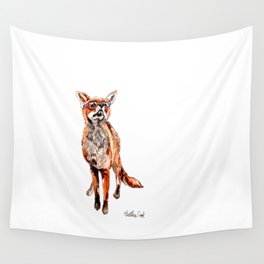 Foxy glasses Wall Tapestry