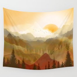 Morning Sun Wall Tapestry