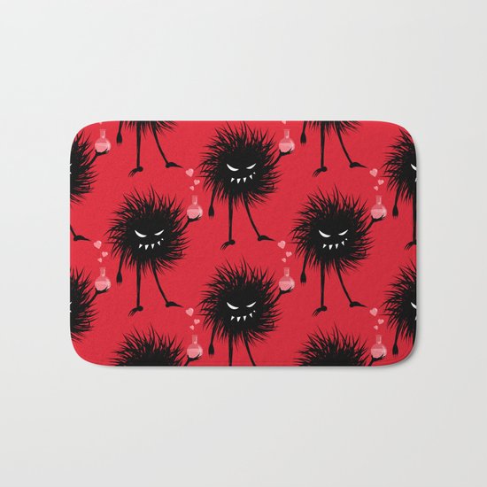 Evil Bug Made A Love Potion For You Bath Mat